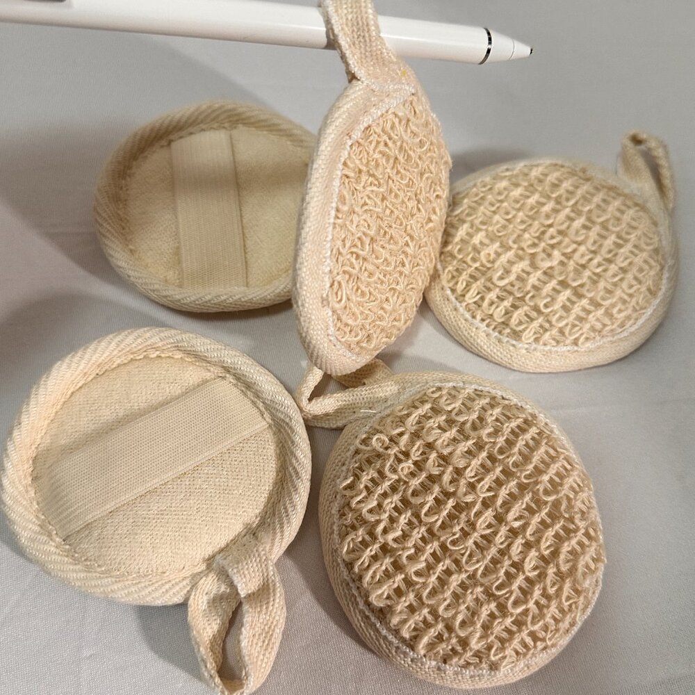 Natural Shower Loofah Eco-Friendly Egyptian Sponge 11Packs - Picture 8 of 15
